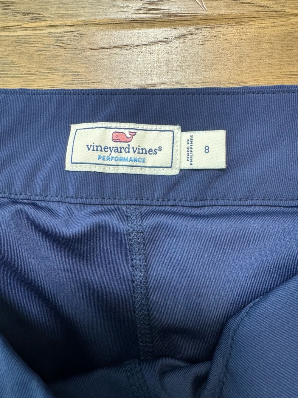 Vineyard Vines Scallop Hem Golf Tennis Skort Skirt - Navy Blue - Picture 6 of 11
